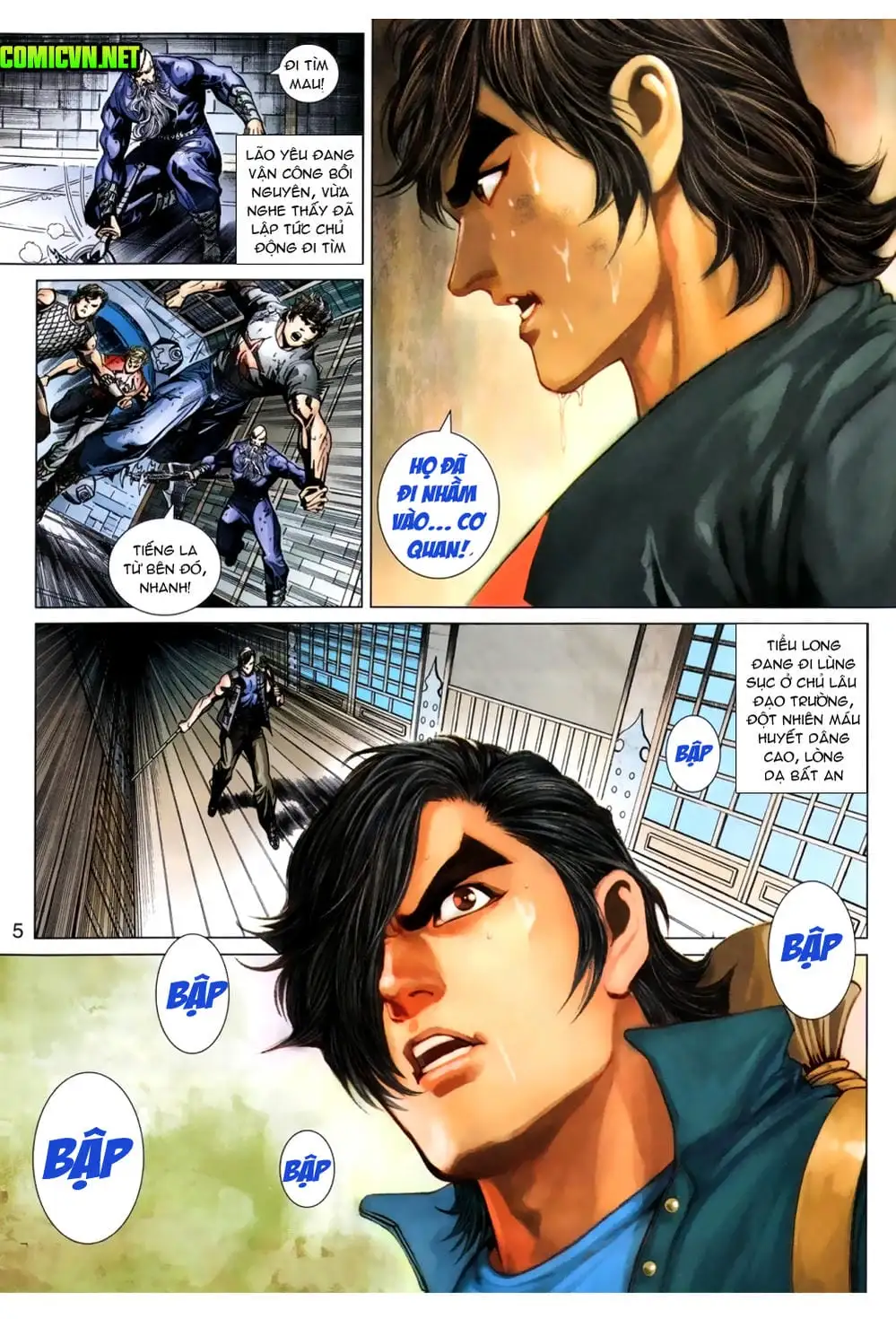 Truyện Tranh Tân Tác Long Hổ Môn trang 4