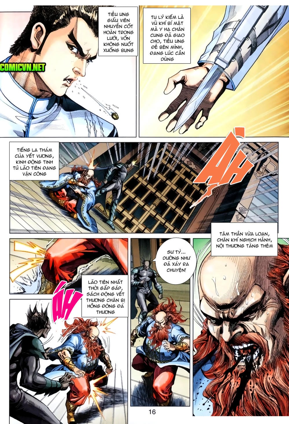 Truyện Tranh Tân Tác Long Hổ Môn trang 4