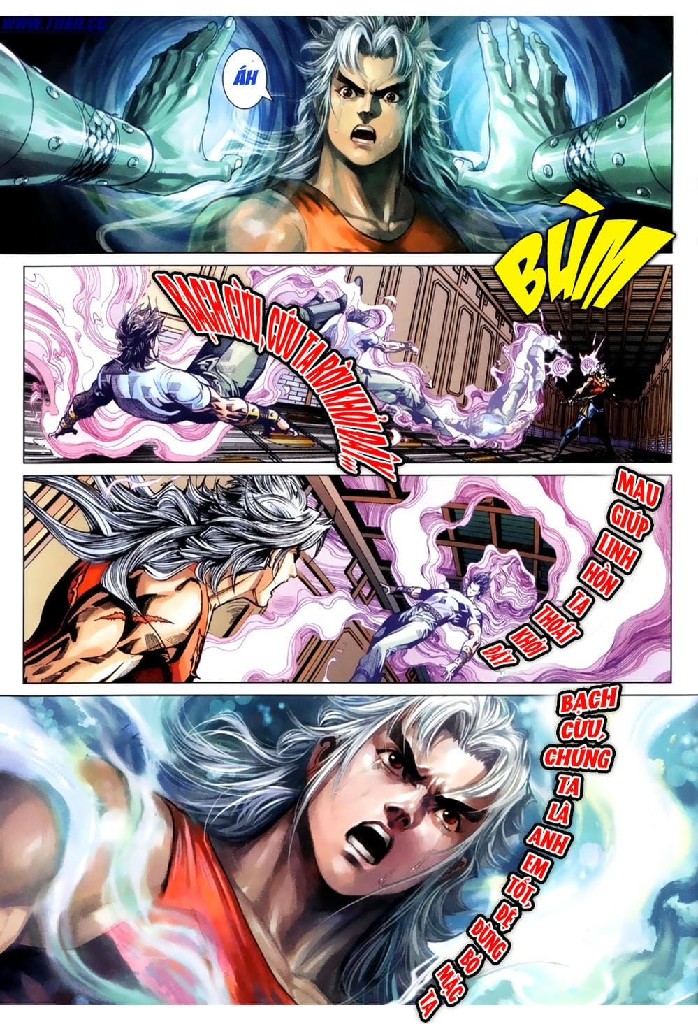 Truyện Tranh Tân Tác Long Hổ Môn trang 4