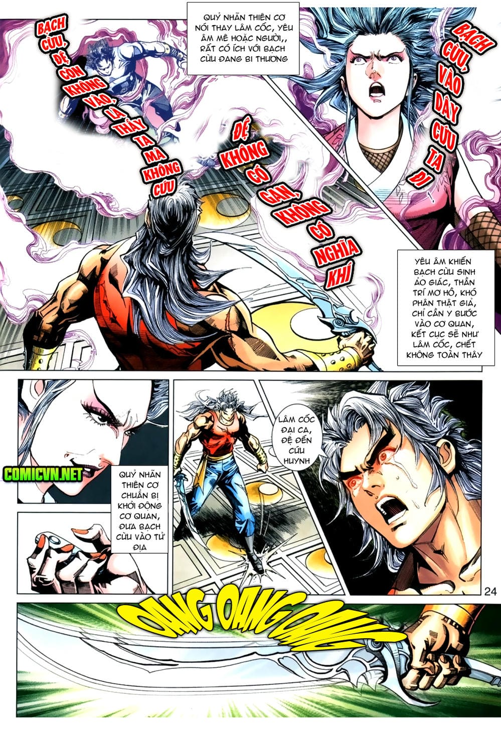 Truyện Tranh Tân Tác Long Hổ Môn trang 4