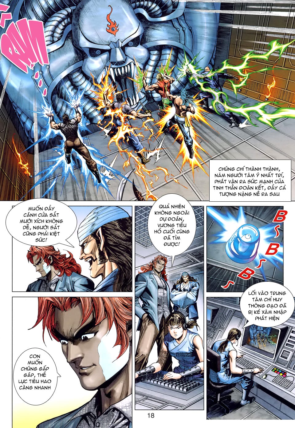 Truyện Tranh Tân Tác Long Hổ Môn trang 4