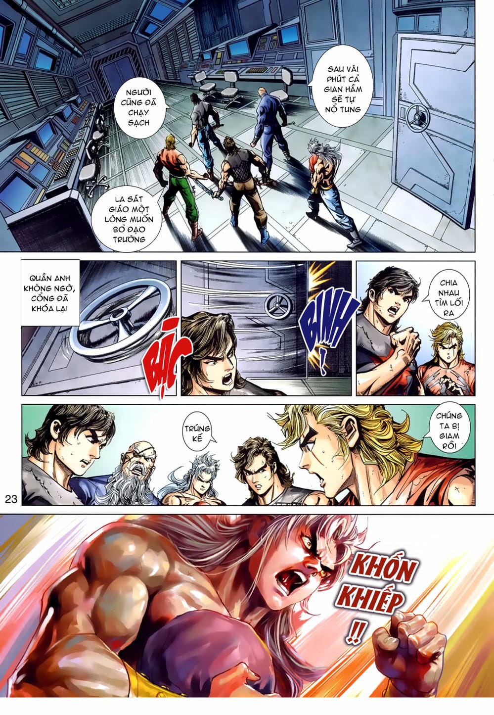 Truyện Tranh Tân Tác Long Hổ Môn trang 4