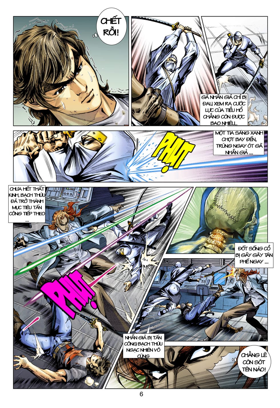 Truyện Tranh Tân Tác Long Hổ Môn trang 4