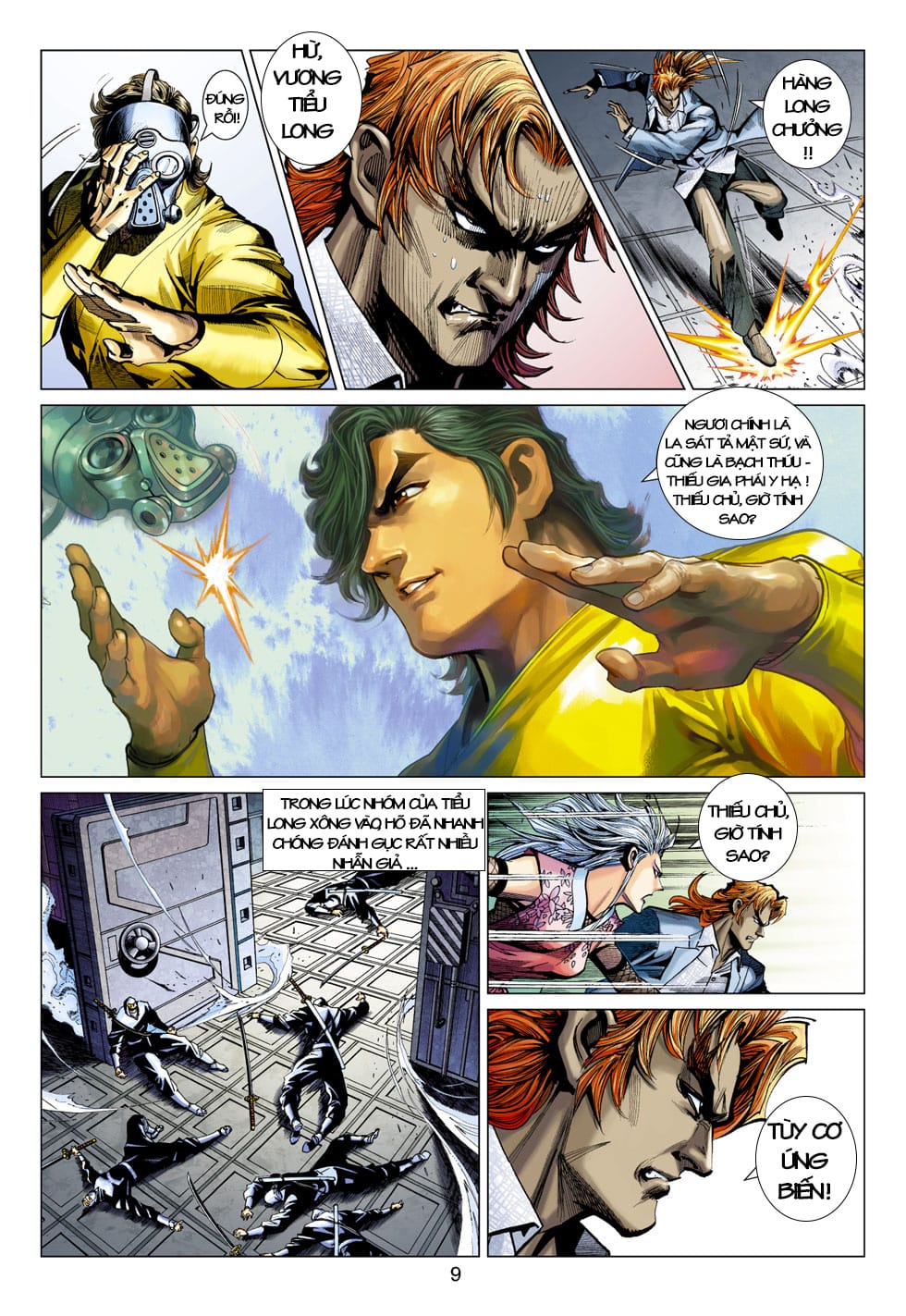 Truyện Tranh Tân Tác Long Hổ Môn trang 4