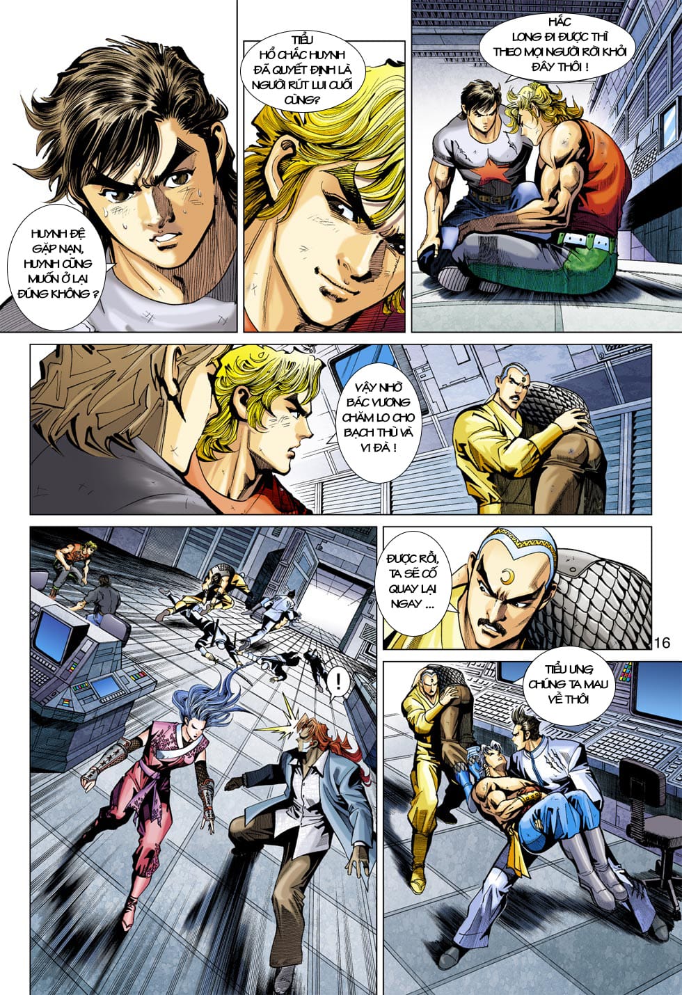 Truyện Tranh Tân Tác Long Hổ Môn trang 4