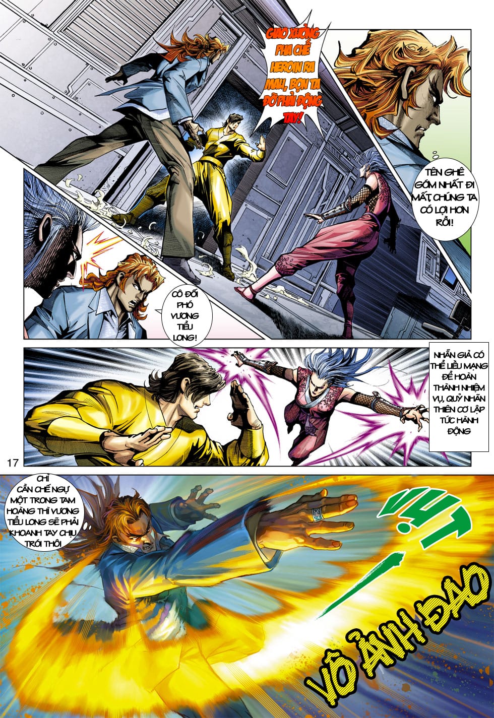 Truyện Tranh Tân Tác Long Hổ Môn trang 4