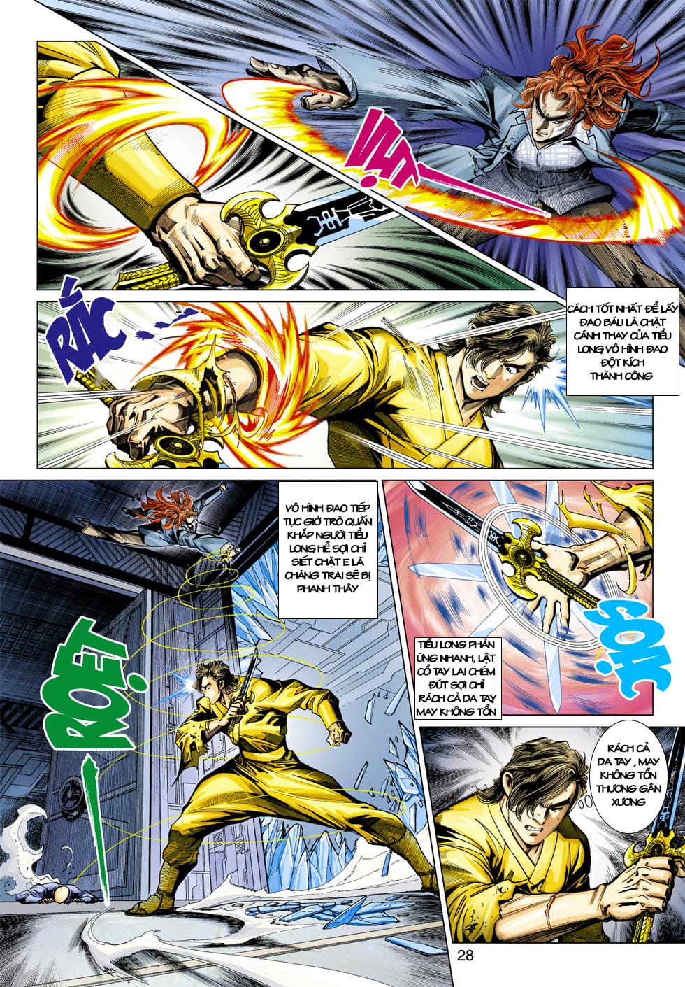 Truyện Tranh Tân Tác Long Hổ Môn trang 4