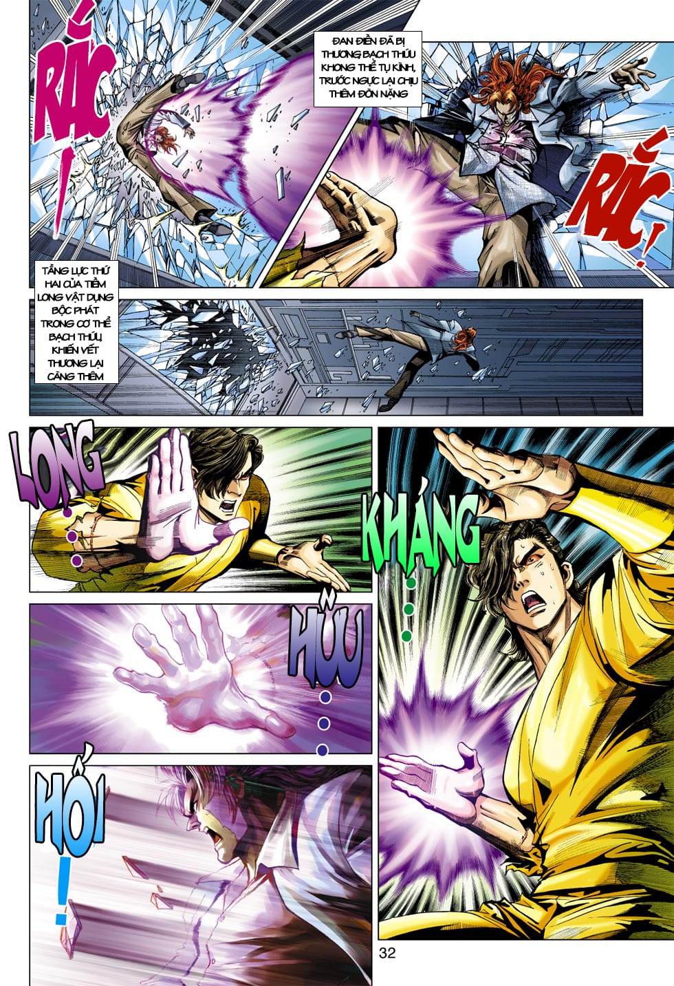 Truyện Tranh Tân Tác Long Hổ Môn trang 4