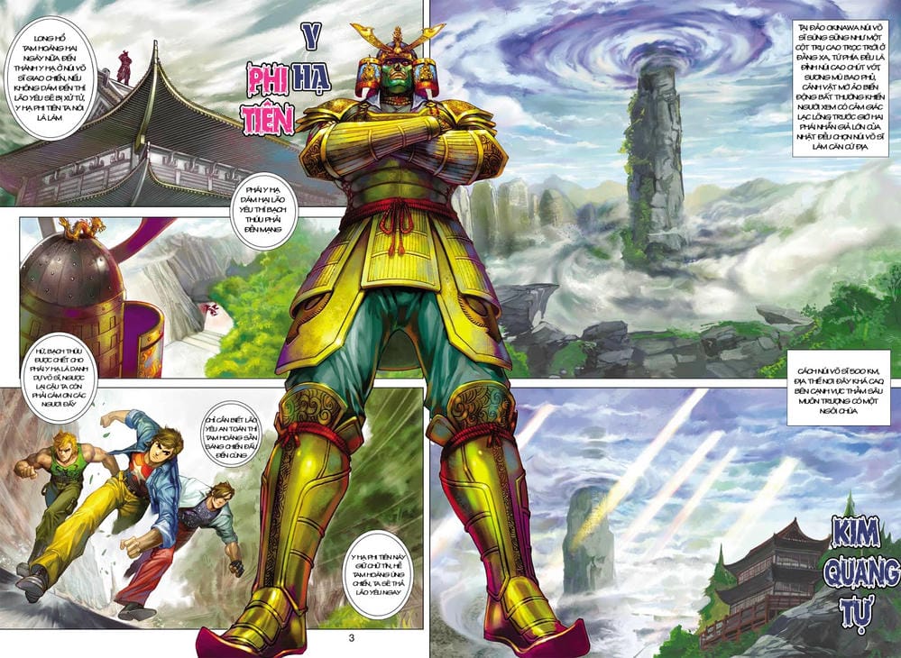 Truyện Tranh Tân Tác Long Hổ Môn trang 4