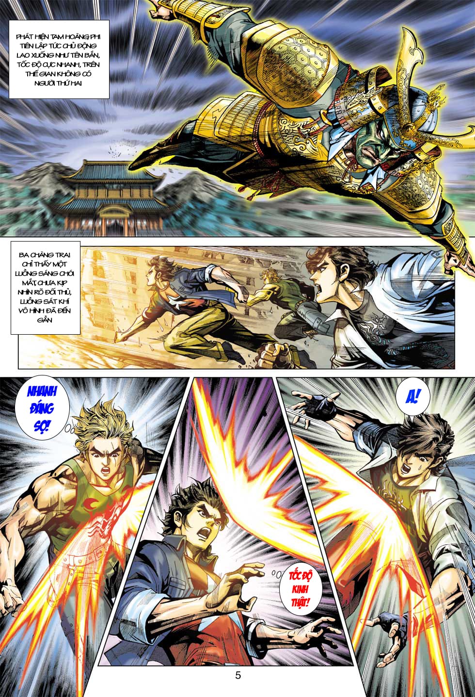 Truyện Tranh Tân Tác Long Hổ Môn trang 4
