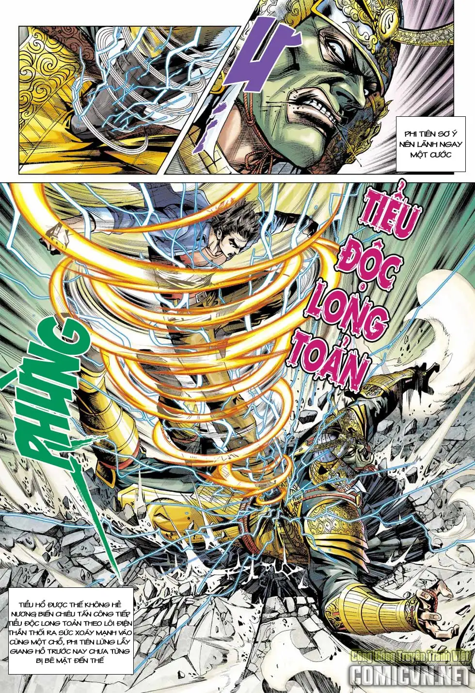Truyện Tranh Tân Tác Long Hổ Môn trang 4