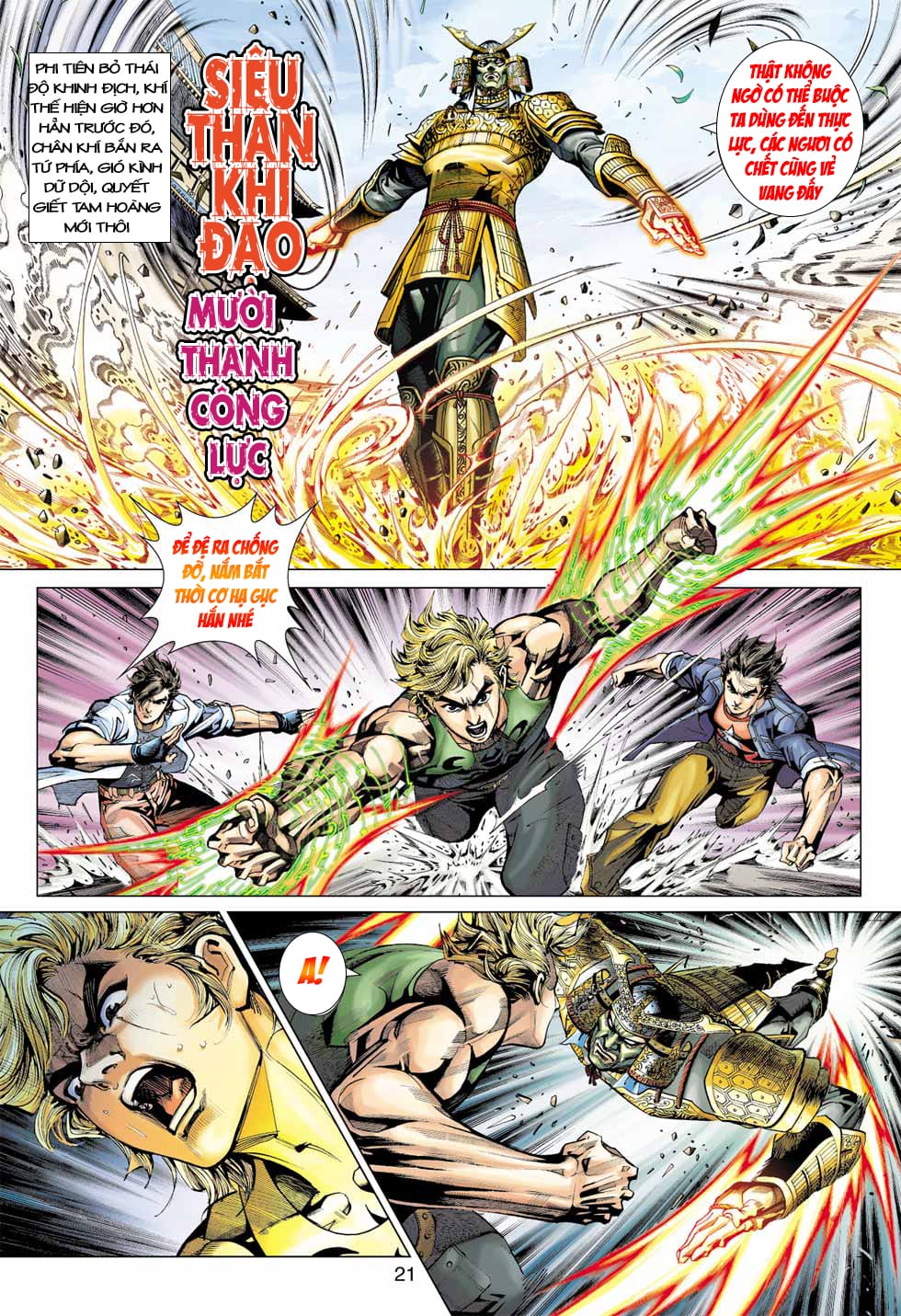 Truyện Tranh Tân Tác Long Hổ Môn trang 4