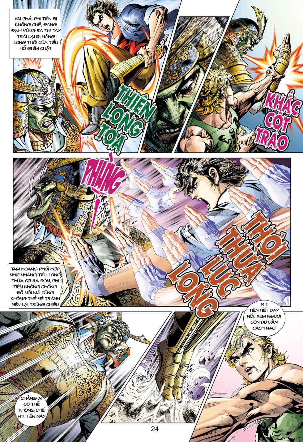 Truyện Tranh Tân Tác Long Hổ Môn trang 4