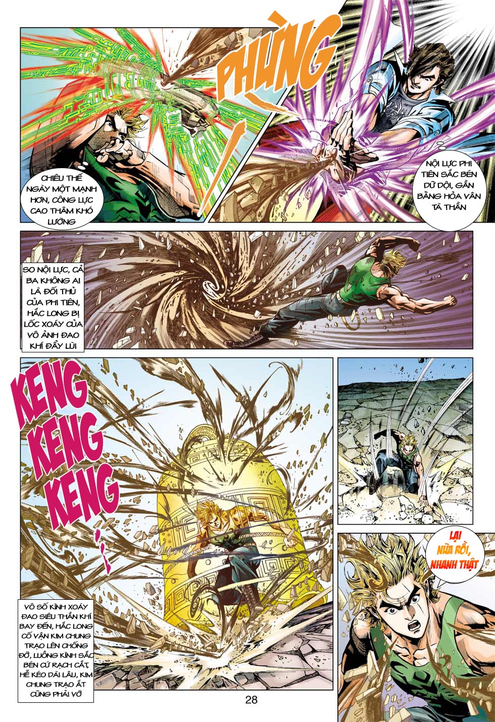 Truyện Tranh Tân Tác Long Hổ Môn trang 4