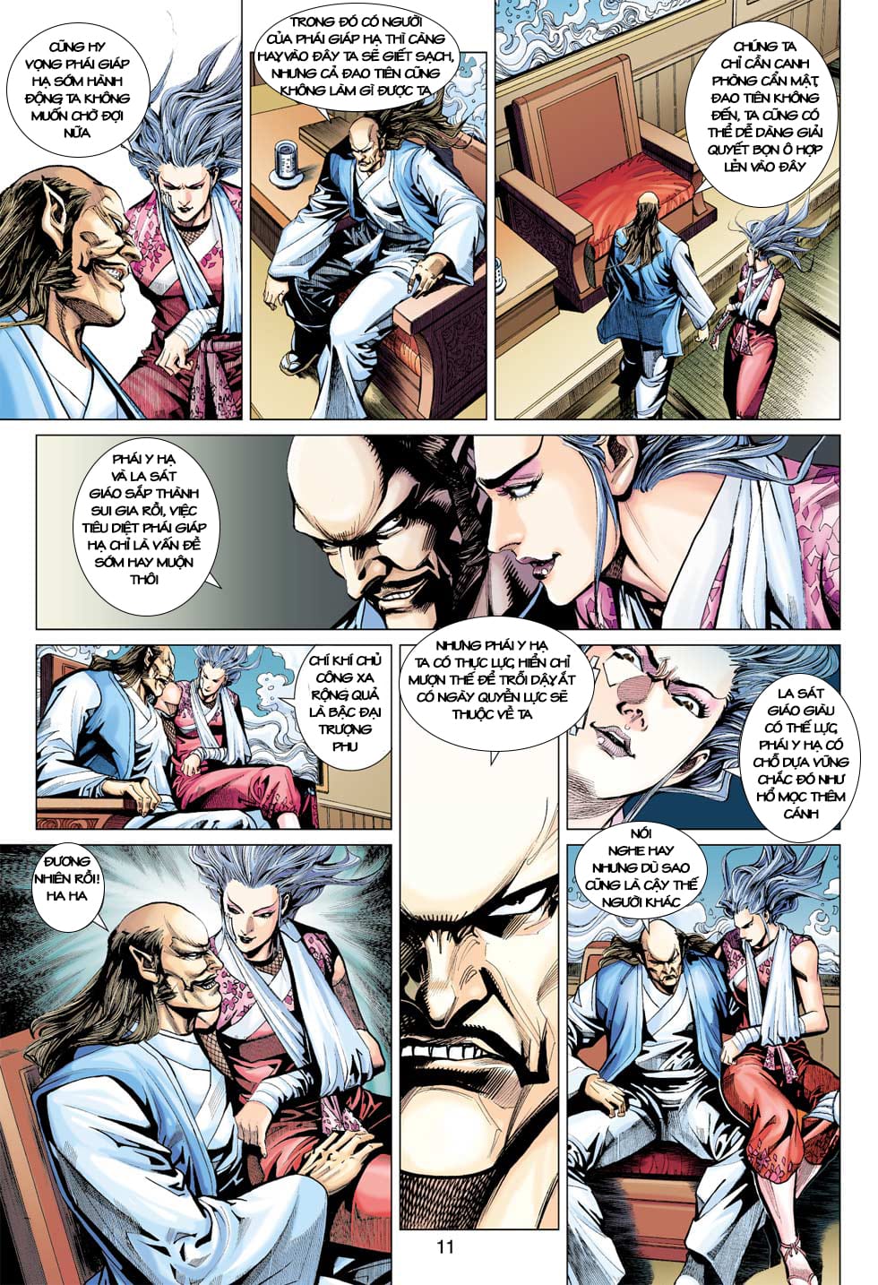 Truyện Tranh Tân Tác Long Hổ Môn trang 4