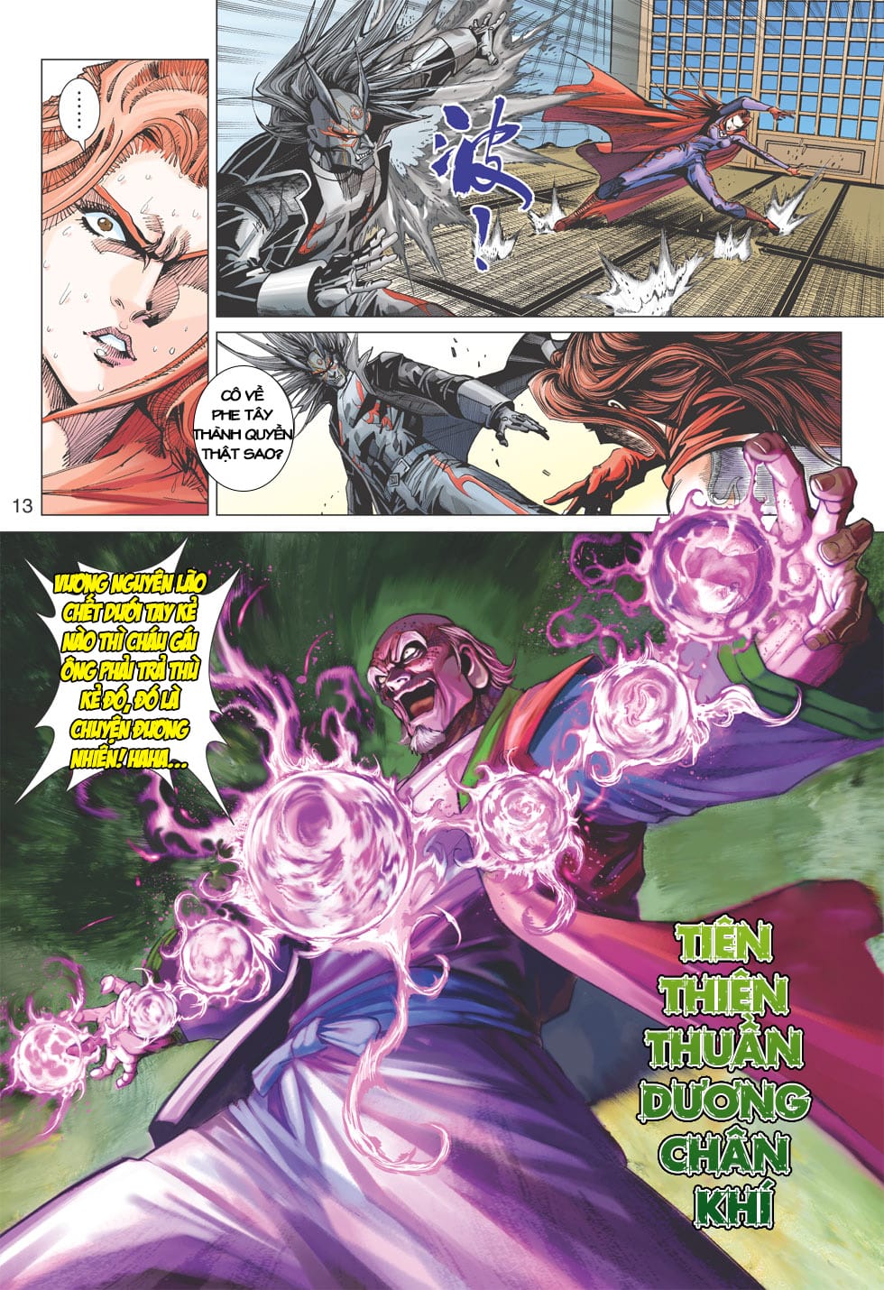 Truyện Tranh Tân Tác Long Hổ Môn trang 4