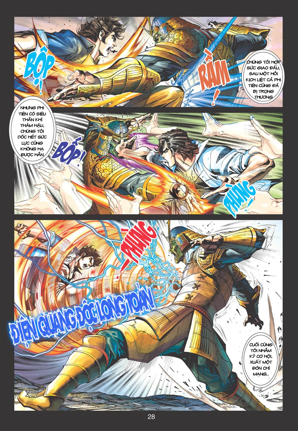 Truyện Tranh Tân Tác Long Hổ Môn trang 4