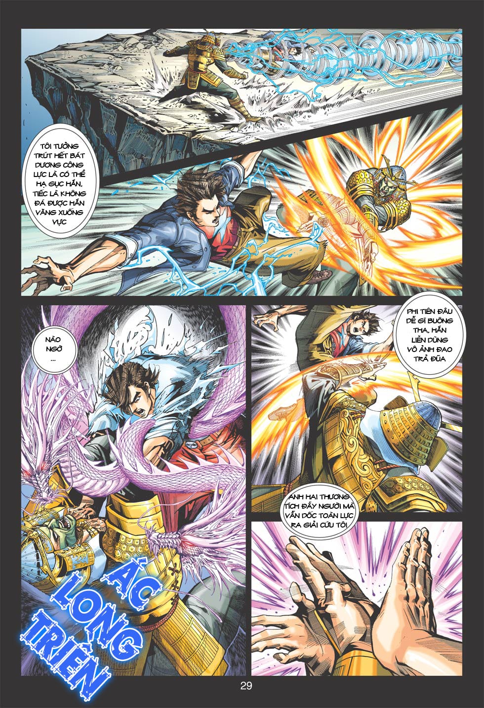 Truyện Tranh Tân Tác Long Hổ Môn trang 4