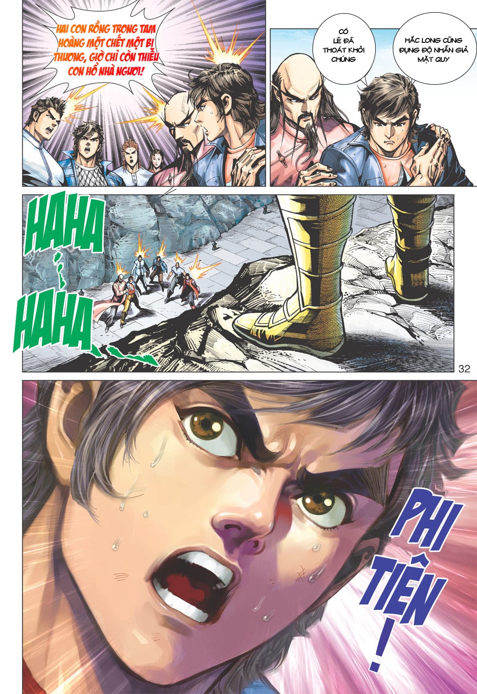 Truyện Tranh Tân Tác Long Hổ Môn trang 4