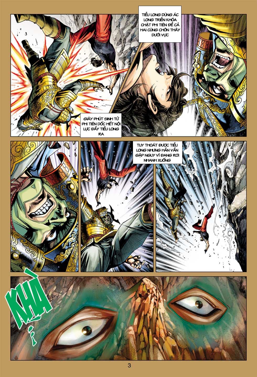Truyện Tranh Tân Tác Long Hổ Môn trang 4