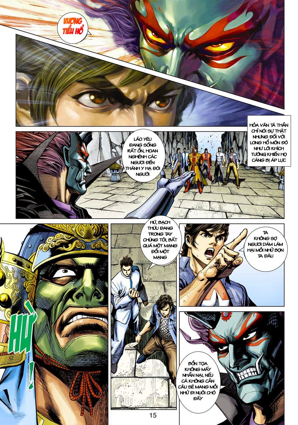 Truyện Tranh Tân Tác Long Hổ Môn trang 4