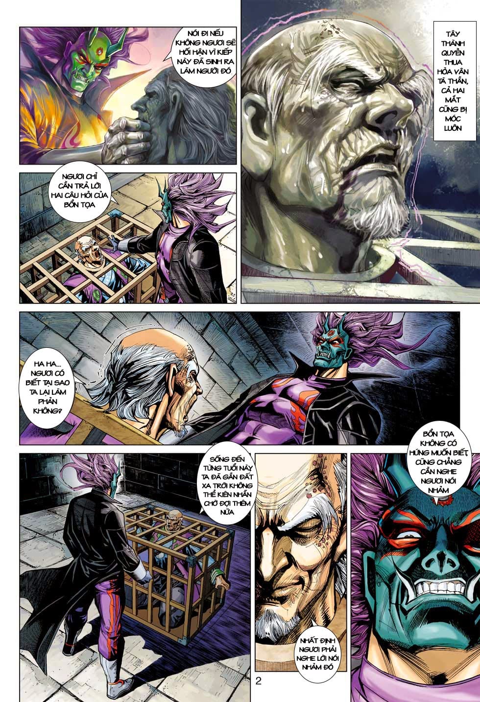 Truyện Tranh Tân Tác Long Hổ Môn trang 4