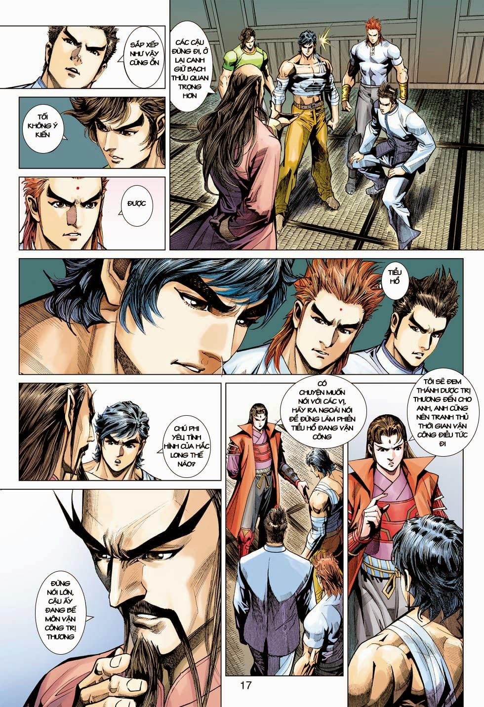 Truyện Tranh Tân Tác Long Hổ Môn trang 4