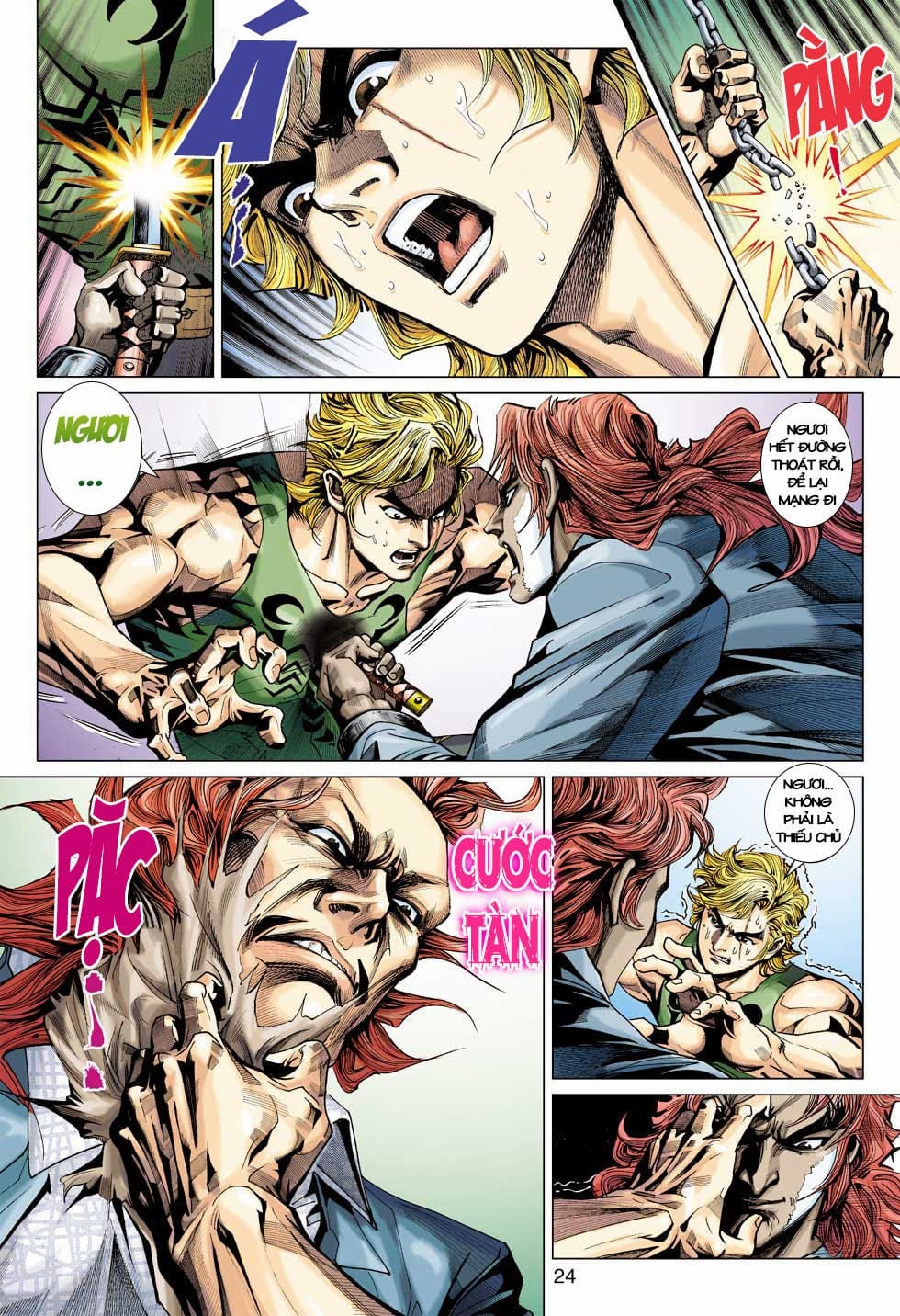 Truyện Tranh Tân Tác Long Hổ Môn trang 4