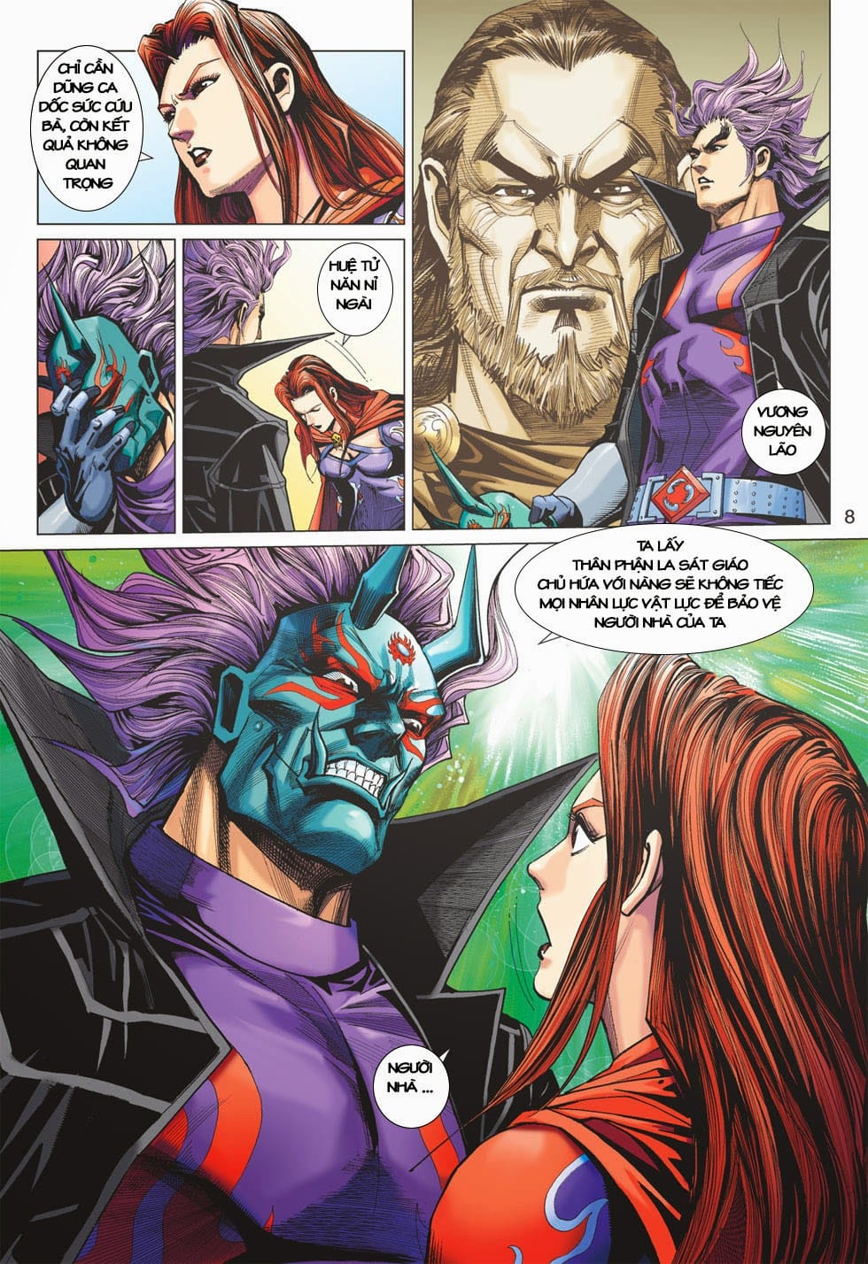 Truyện Tranh Tân Tác Long Hổ Môn trang 4