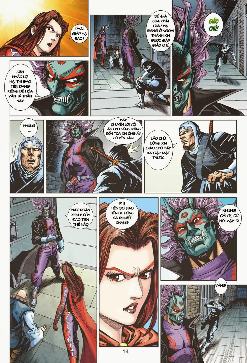 Truyện Tranh Tân Tác Long Hổ Môn trang 4