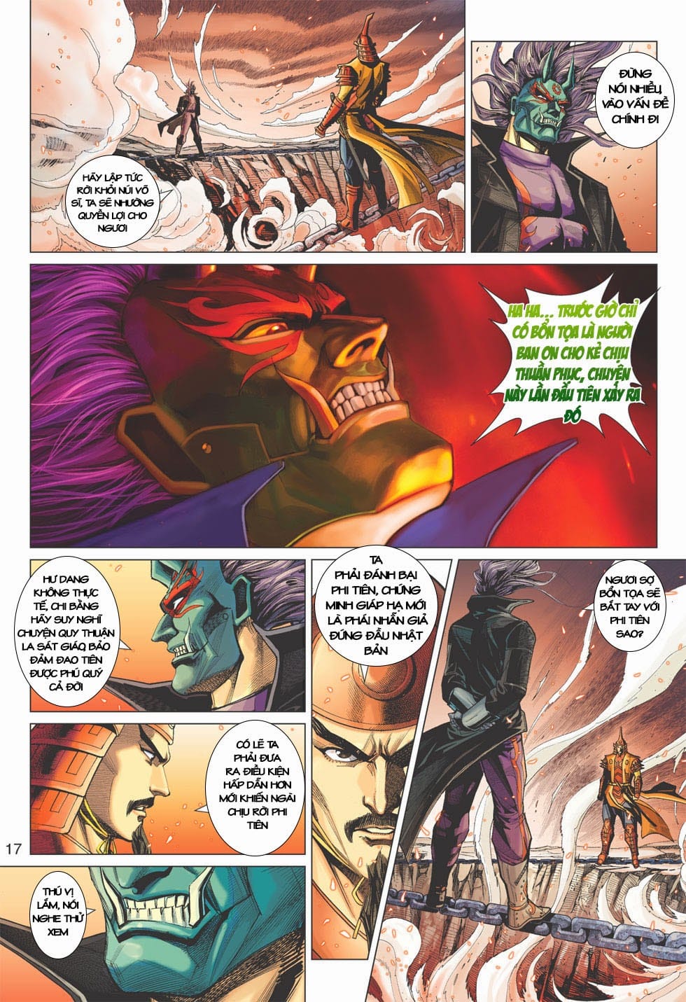 Truyện Tranh Tân Tác Long Hổ Môn trang 4