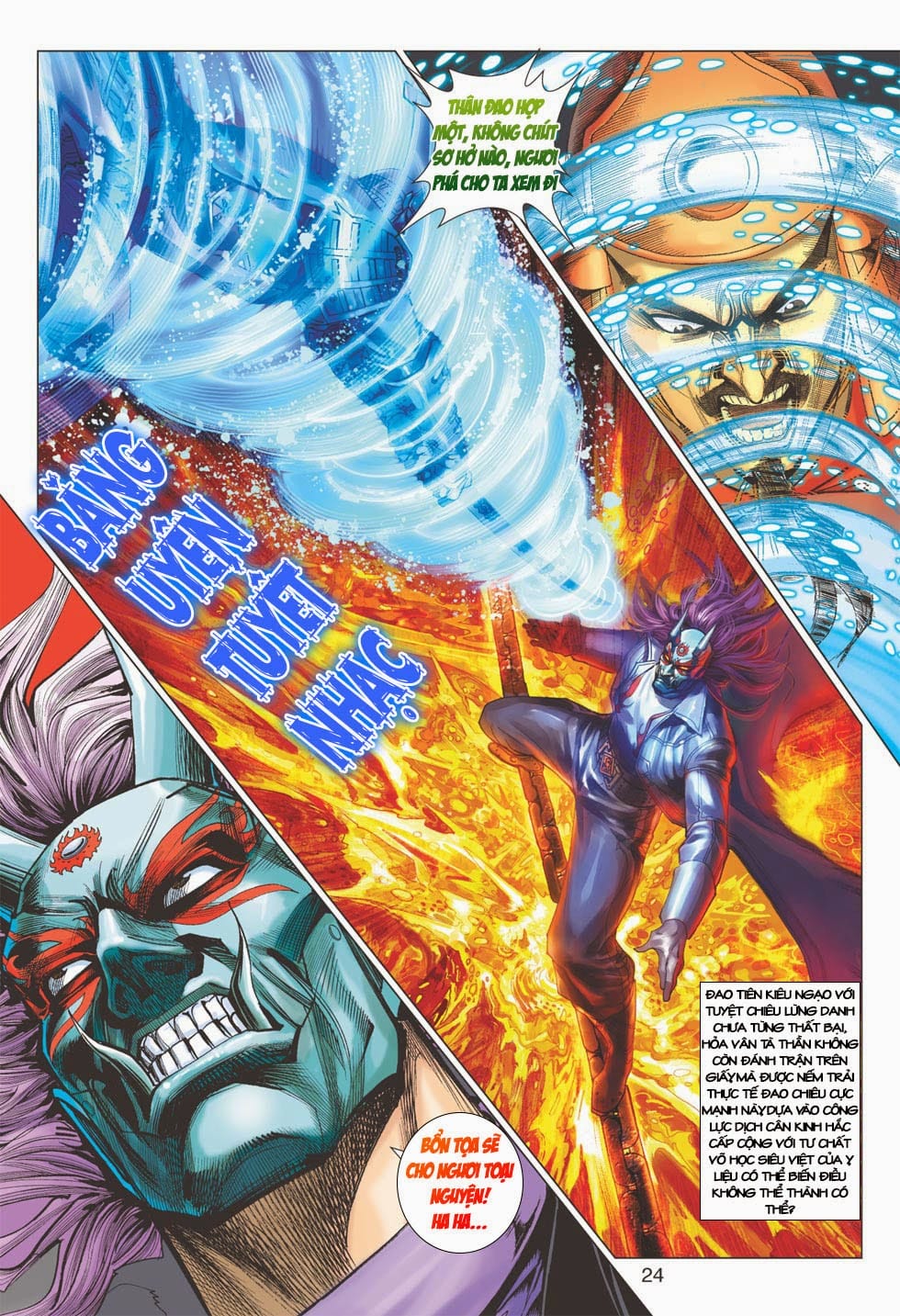 Truyện Tranh Tân Tác Long Hổ Môn trang 4