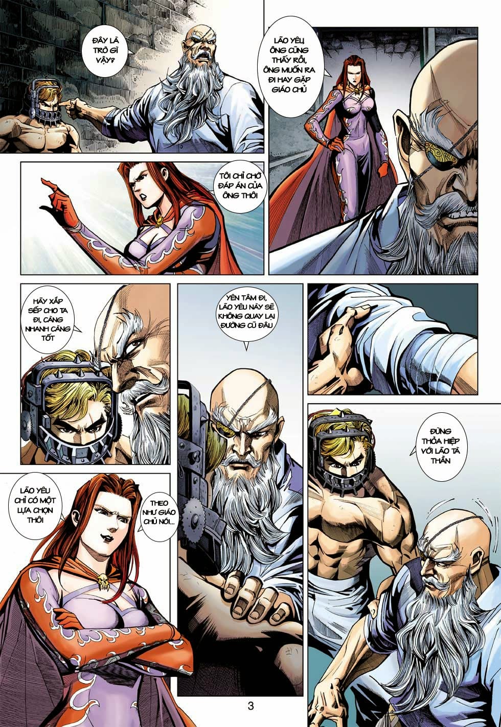 Truyện Tranh Tân Tác Long Hổ Môn trang 4