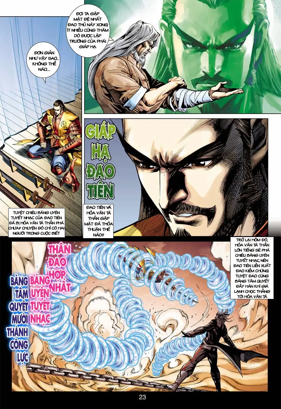 Truyện Tranh Tân Tác Long Hổ Môn trang 4