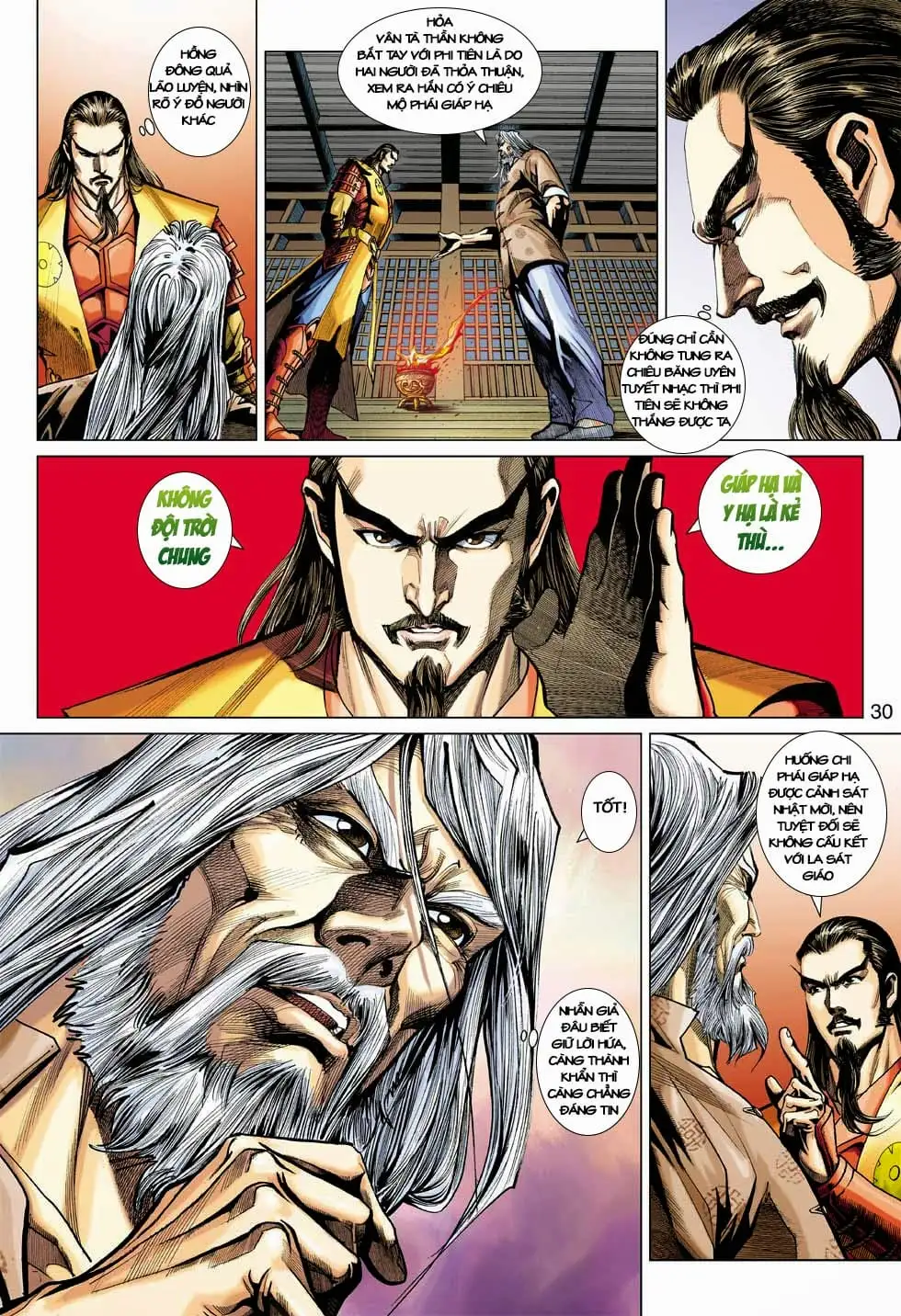 Truyện Tranh Tân Tác Long Hổ Môn trang 4