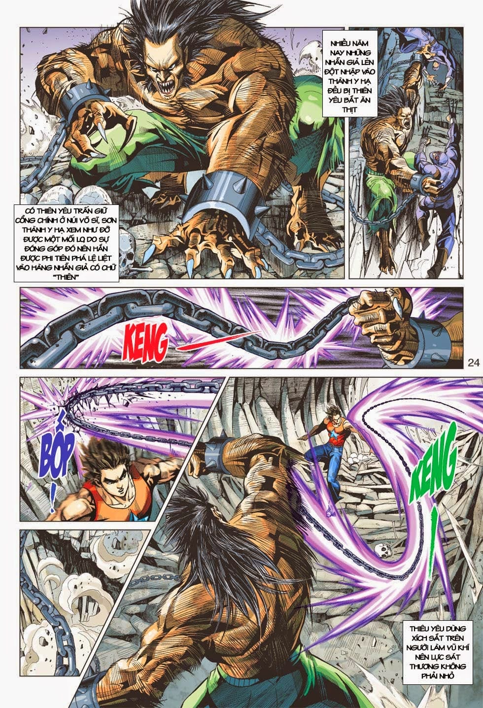 Truyện Tranh Tân Tác Long Hổ Môn trang 4