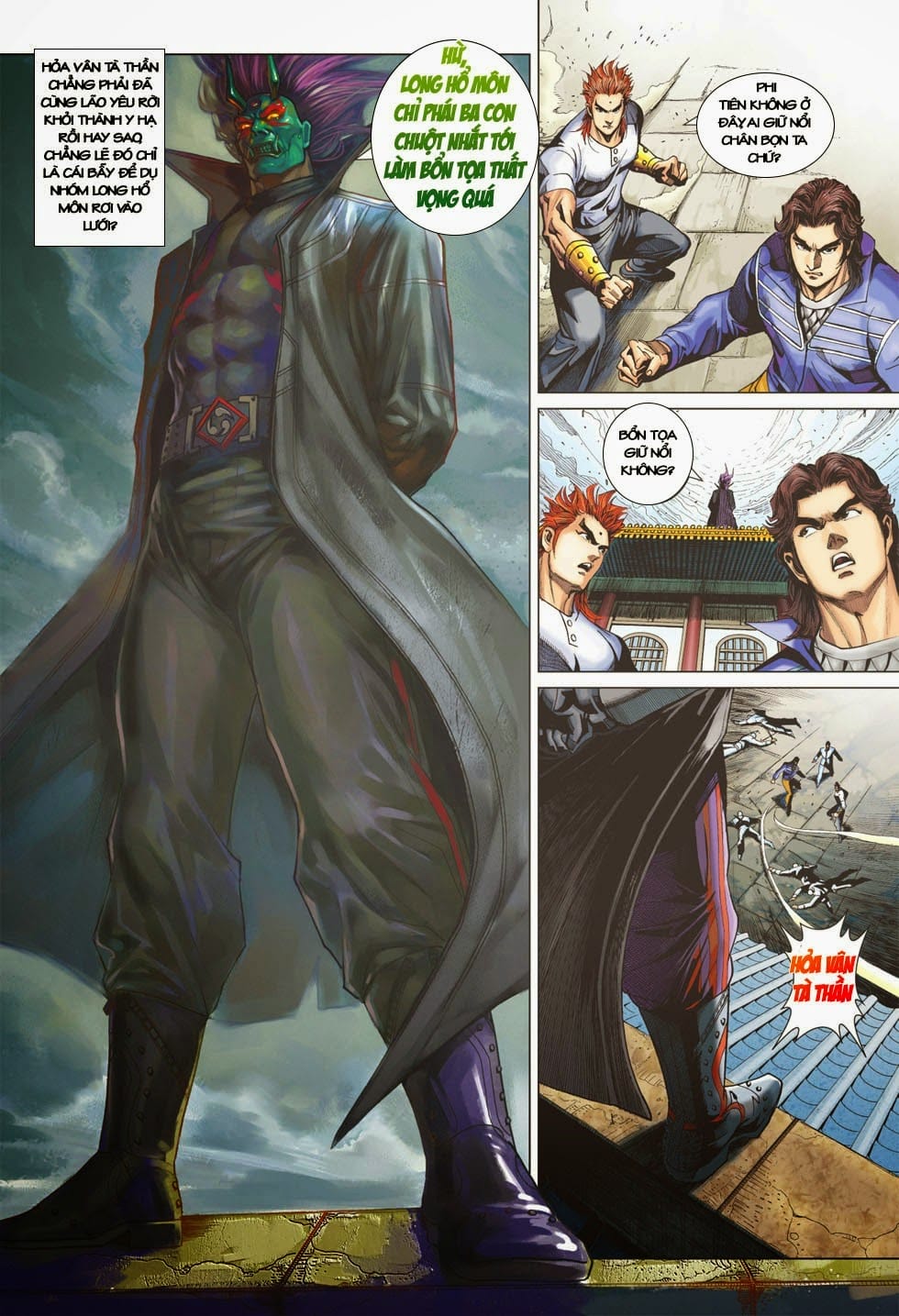 Truyện Tranh Tân Tác Long Hổ Môn trang 4