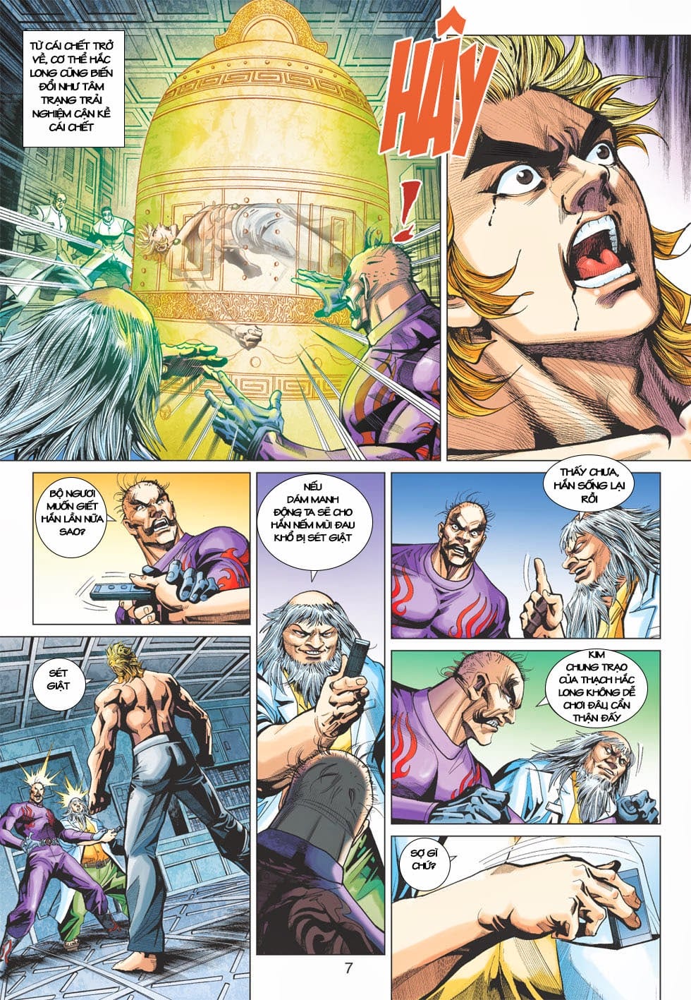 Truyện Tranh Tân Tác Long Hổ Môn trang 4
