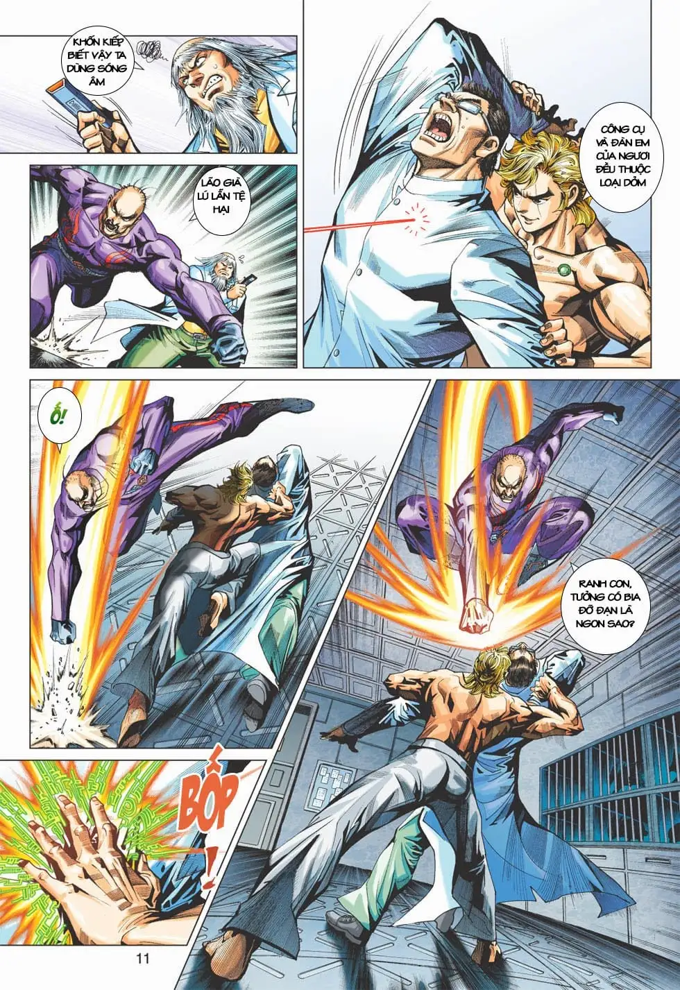 Truyện Tranh Tân Tác Long Hổ Môn trang 4