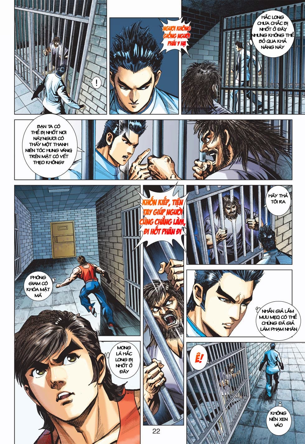 Truyện Tranh Tân Tác Long Hổ Môn trang 4