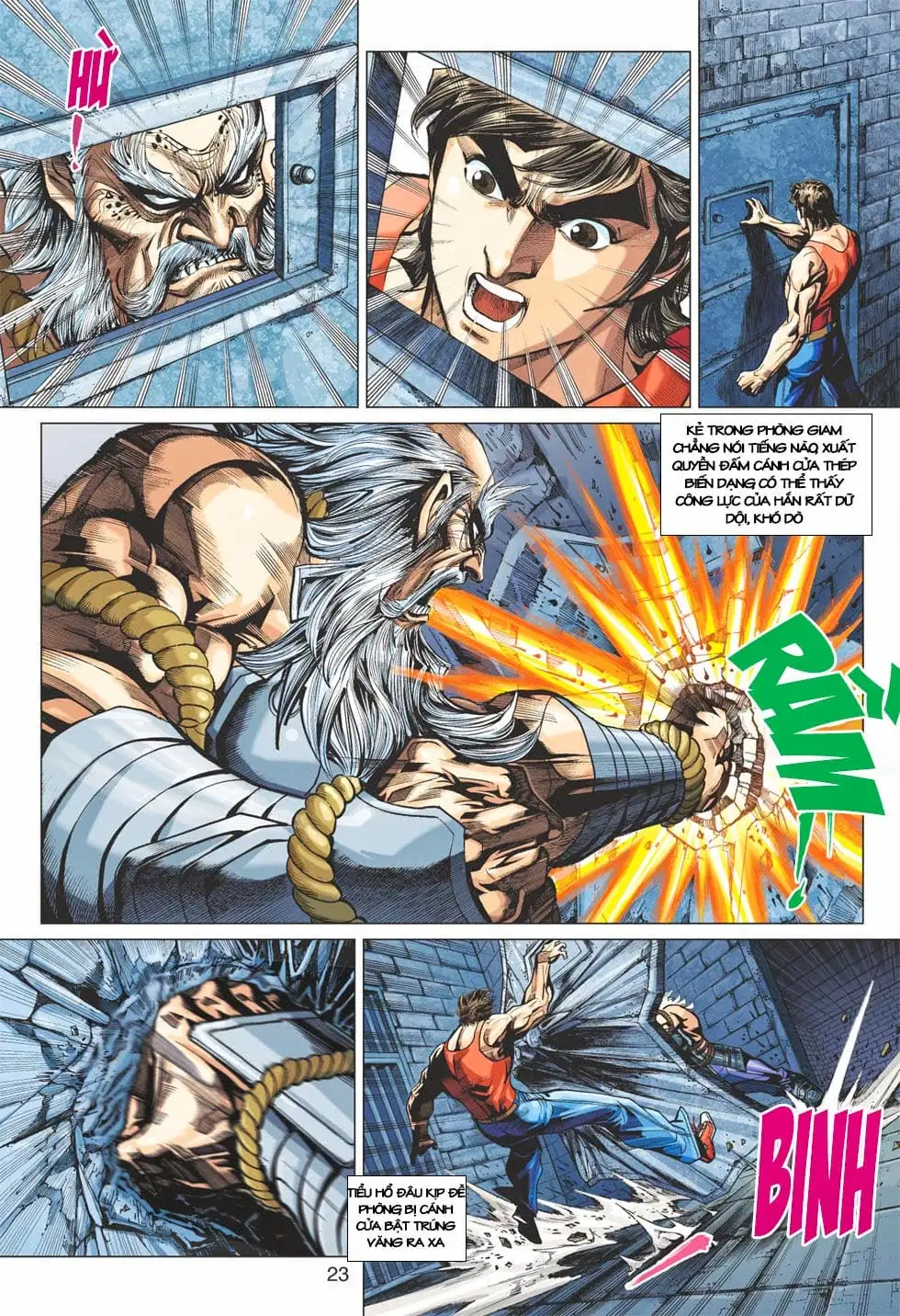 Truyện Tranh Tân Tác Long Hổ Môn trang 4