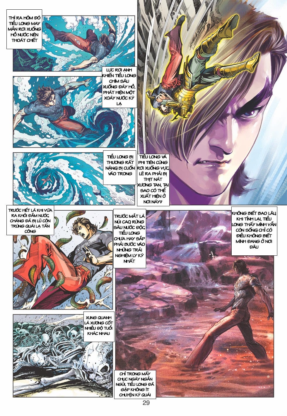 Truyện Tranh Tân Tác Long Hổ Môn trang 4
