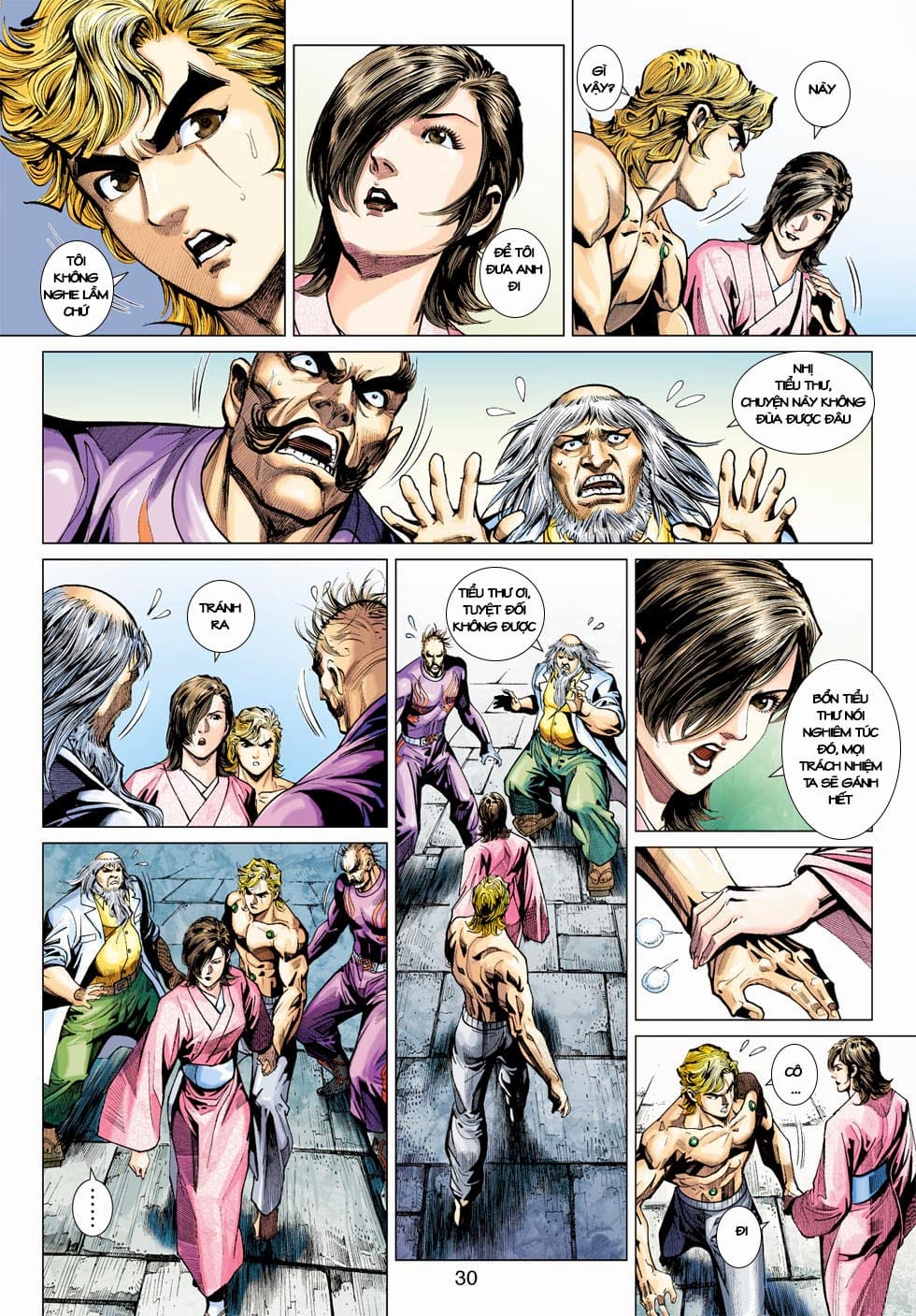 Truyện Tranh Tân Tác Long Hổ Môn trang 4