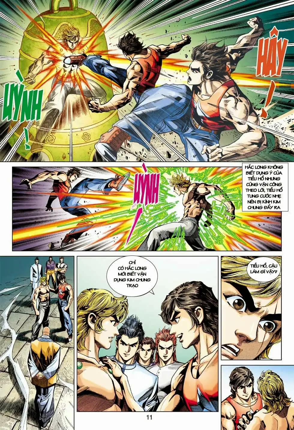 Truyện Tranh Tân Tác Long Hổ Môn trang 4