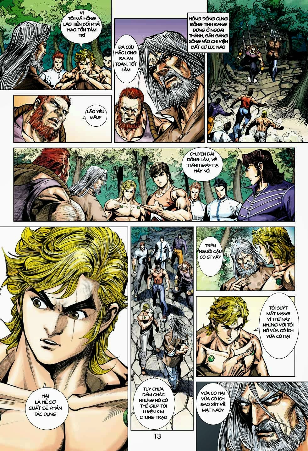 Truyện Tranh Tân Tác Long Hổ Môn trang 4