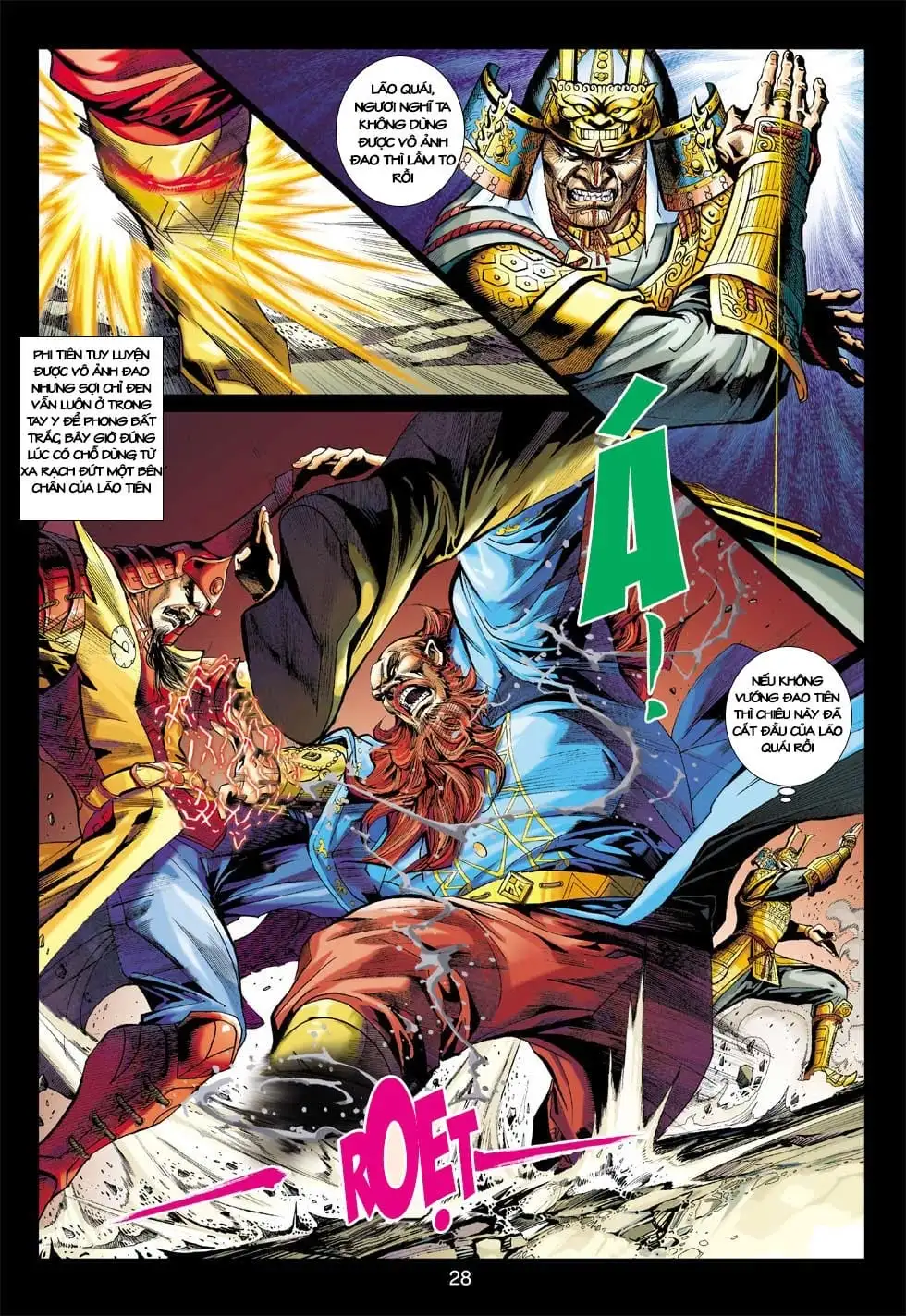 Truyện Tranh Tân Tác Long Hổ Môn trang 4