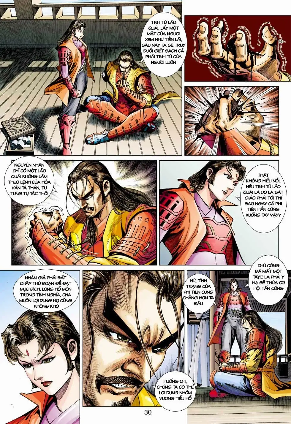 Truyện Tranh Tân Tác Long Hổ Môn trang 4