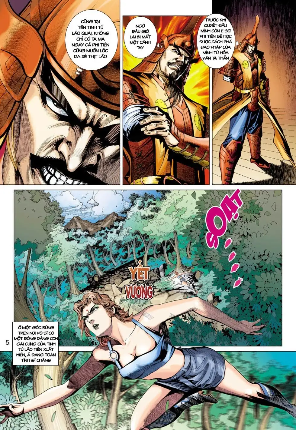 Truyện Tranh Tân Tác Long Hổ Môn trang 4