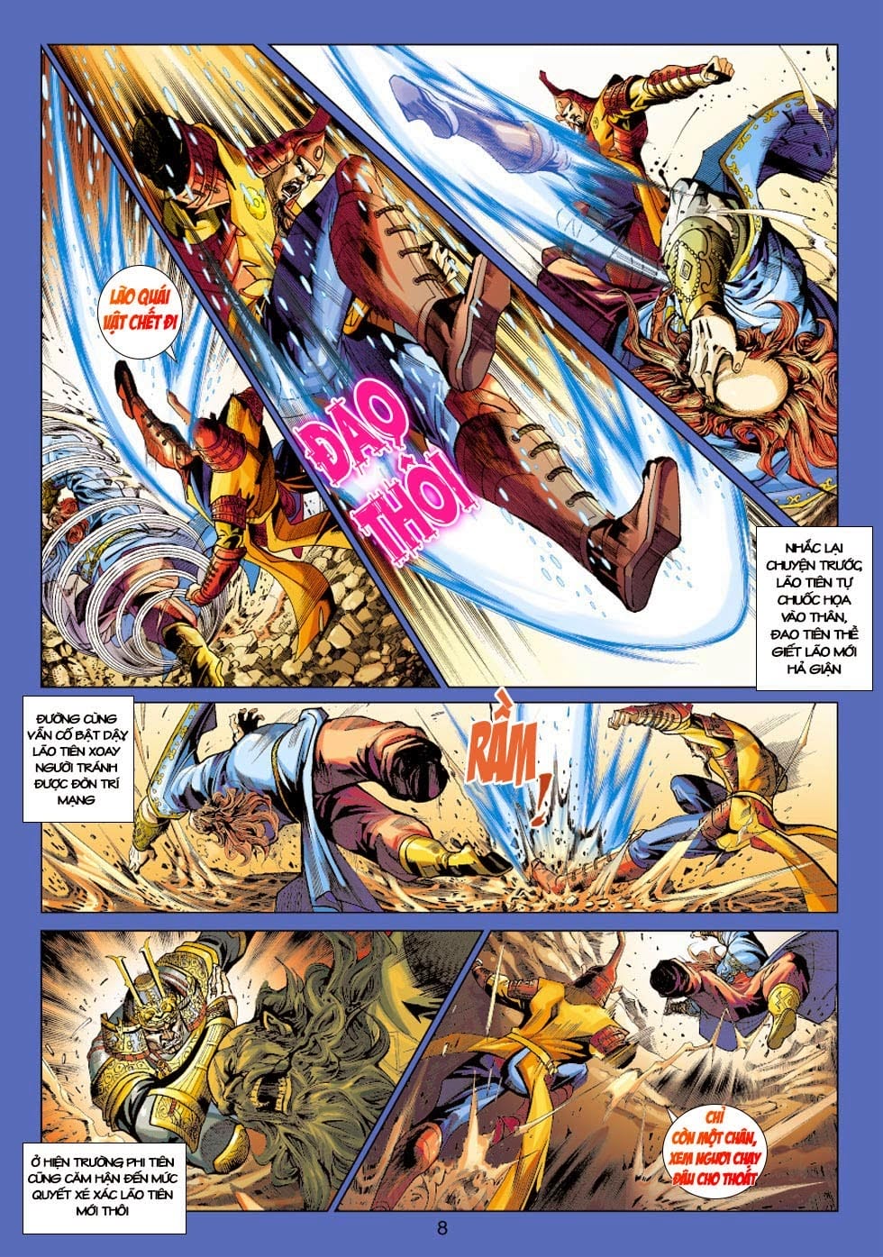 Truyện Tranh Tân Tác Long Hổ Môn trang 4