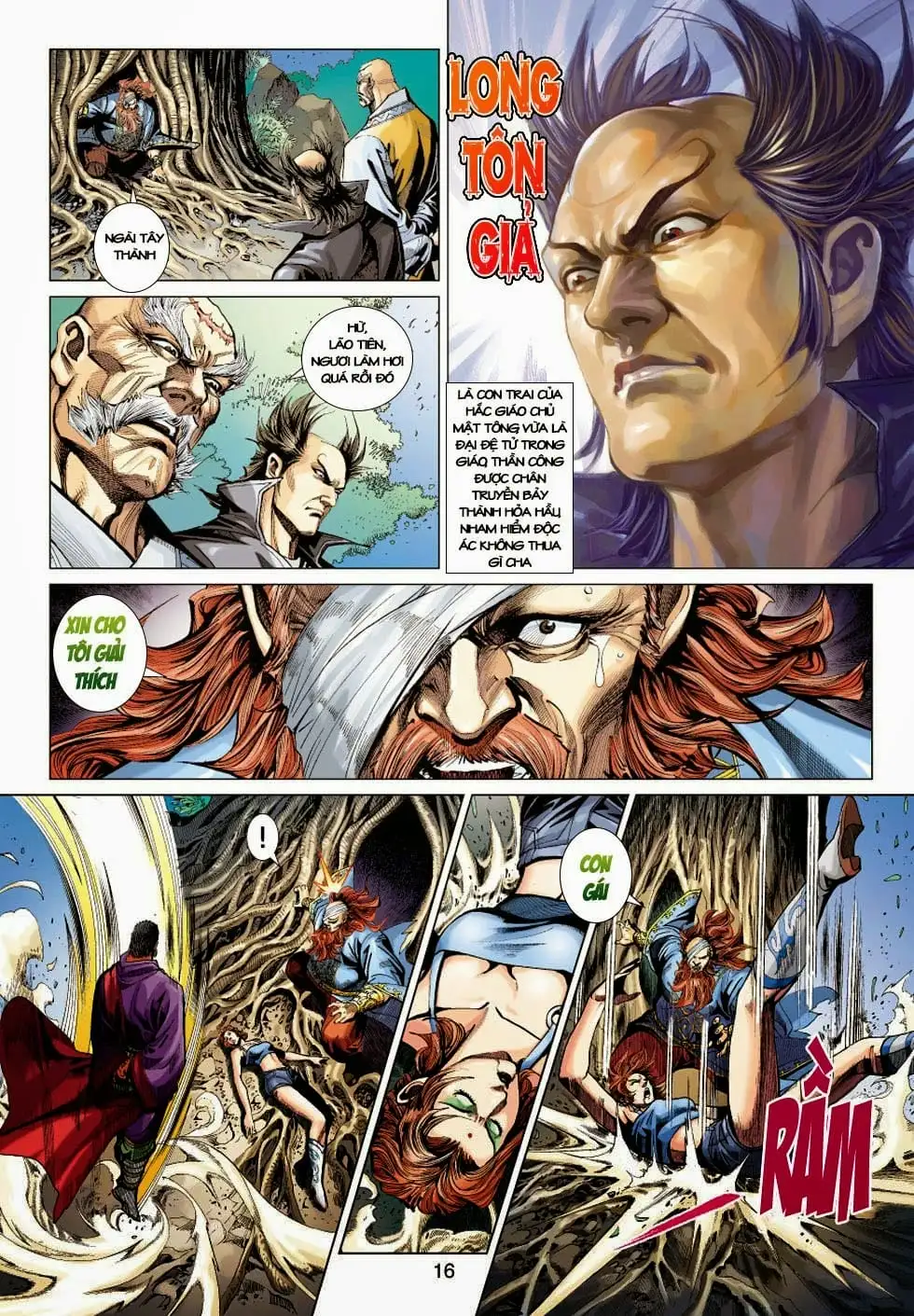 Truyện Tranh Tân Tác Long Hổ Môn trang 4